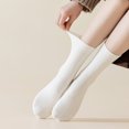 thumbnail image 4 of Sookeceks 6 Pairs Wool Crew Socks for Women, Casual with Warm Acrylic Self-heating Socks for Girls and Ladies Socks Size 5-9, 4 of 8