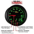 thumbnail image 4 of MaxTow | Black & Green Double Vision Series Volt Gauge for Trucks, 4 of 7