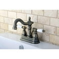 thumbnail image 3 of Kingston Brass Heritage Two Handle 4" Centerset Lavatory Faucet with Retail Pop-up, 3 of 3