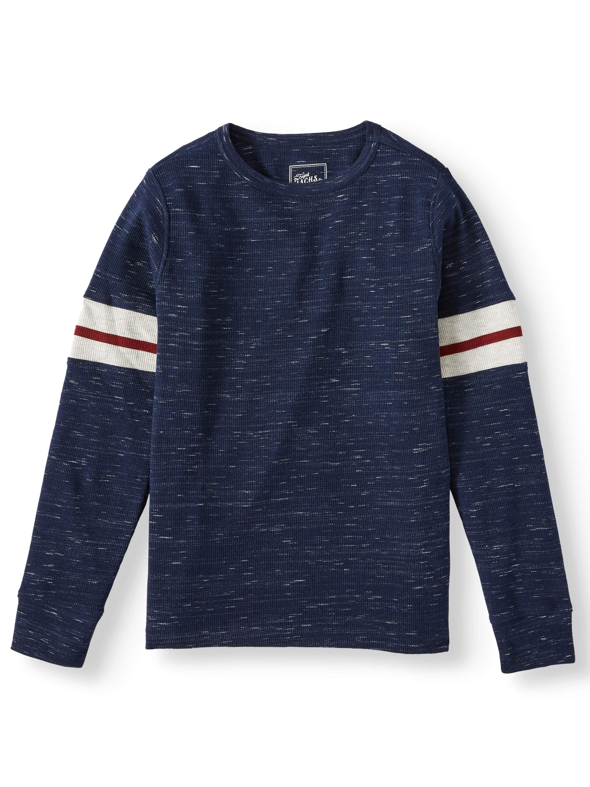 JACHS NY Jachs Pieced Sleeve Thermal Knit Top (Little Boys) Walmart