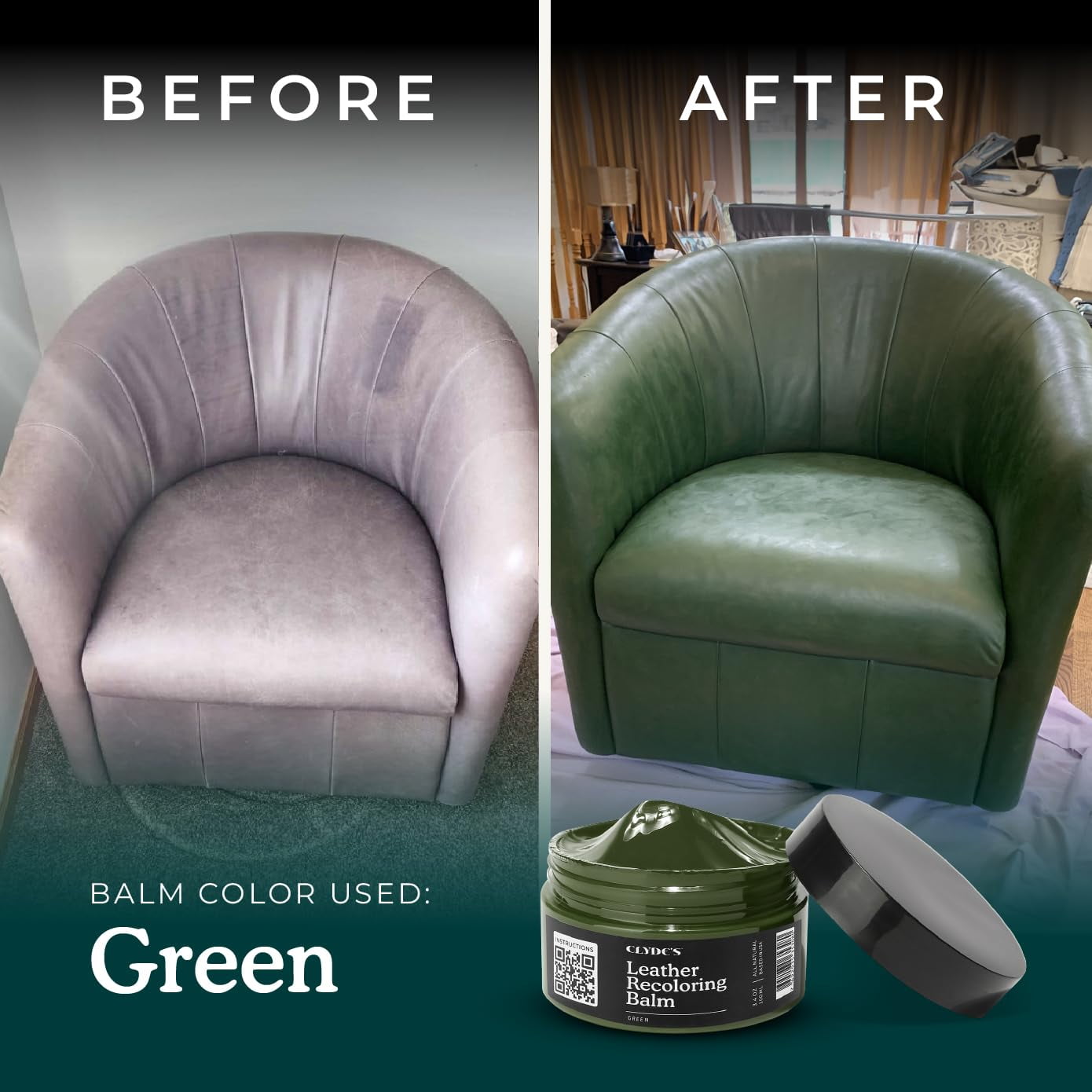 Living Room Frenchic Paint Leather Leather Furniture Painting