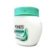 PONDS Cold Cream, Skin Care Facial Cleanser for All Skin Types, Deep Moisturizing Face Wash & Make -Up Remover, 9.5 oz