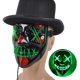 thumbnail image 5 of Paquete de 2 máscaras LED máscara de purga de Halloween máscara iluminada cosplay con 3 modos de flash EL cable para Halloween brillar Electrónica, 5 of 5