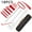 18PCS, variant on 21/18PCS Car Door Tool Kit Inflatable Air Pump Auto Window Door Open Fixing Gripper Tools Long Reach Kits with Carrying Bag