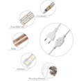 thumbnail image 4 of LED Strip, 2M LED Strip, Bright LED Strip 220v, 5050 IP65 Waterproof LED Strip, Warm White (2), 4 of 5