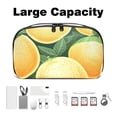 thumbnail image 3 of Cantaloupe Waterproof Oxford Cloth Travel Organizer for Electronic Devices with USB Pouch, Charger Pouch, Charger Bag Organizer, and Phone Cable Organizer, 5.9x9.44x3.14 in, 3 of 6