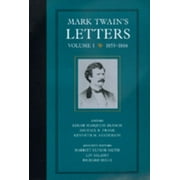 Mark Twain Papers: Mark Twain's Letters, Volume 1 : 1853-1866 (Series #9) (Edition 1) (Hardcover)