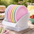 thumbnail image 3 of Vertical Salad Plate Rack, 3 of 7