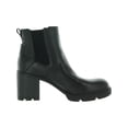 thumbnail image 2 of Naturalizer Womens Mindy Leather Block Heel Chelsea Boots, 2 of 3