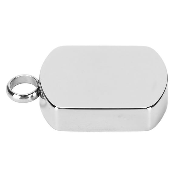 Cremation Jewelry, Fastness Double Sided Engravable Pet Urn Pendant For Human For Cats
