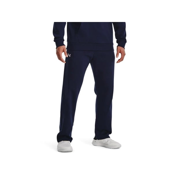 Pantalones Under Armour Rival Fleece para hombre, talla 4XL, azul marino