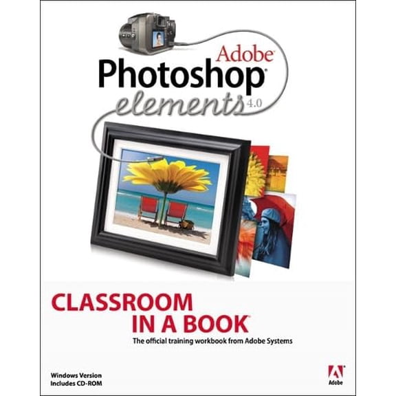 Pre-Owned Adobe Photoshop Elements 4.0 Classroom in a Book, 9780321384829, 0321384822, Paperback, PAP/CDR edition
