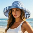 thumbnail image 5 of Wide Brim Sun Hat Packable Travel Cap for Women Men Beach Outdoor UPF, 5 of 5