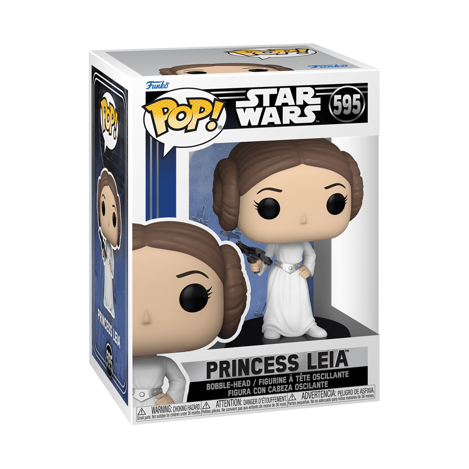 Funko POP! Star Wars: New Classics - Leia Figurine en Vinyle de Collection