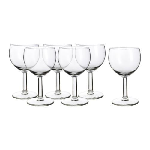 Wine Glass By Ikea Forsiktigt Svalka Series Walmart Com
