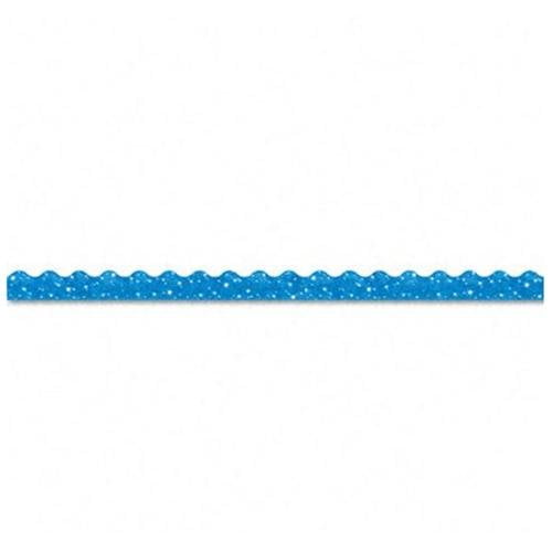 TREND Terrific Trimmers Sparkle Border, 2 1/4" x 39" Panels, Blue, 10/Set -TEPT91413