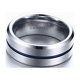 thumbnail image 2 of unbranded Anillo De Para En Plateado Con Acabado Cepillado Y Durabilidad, 2 of 3
