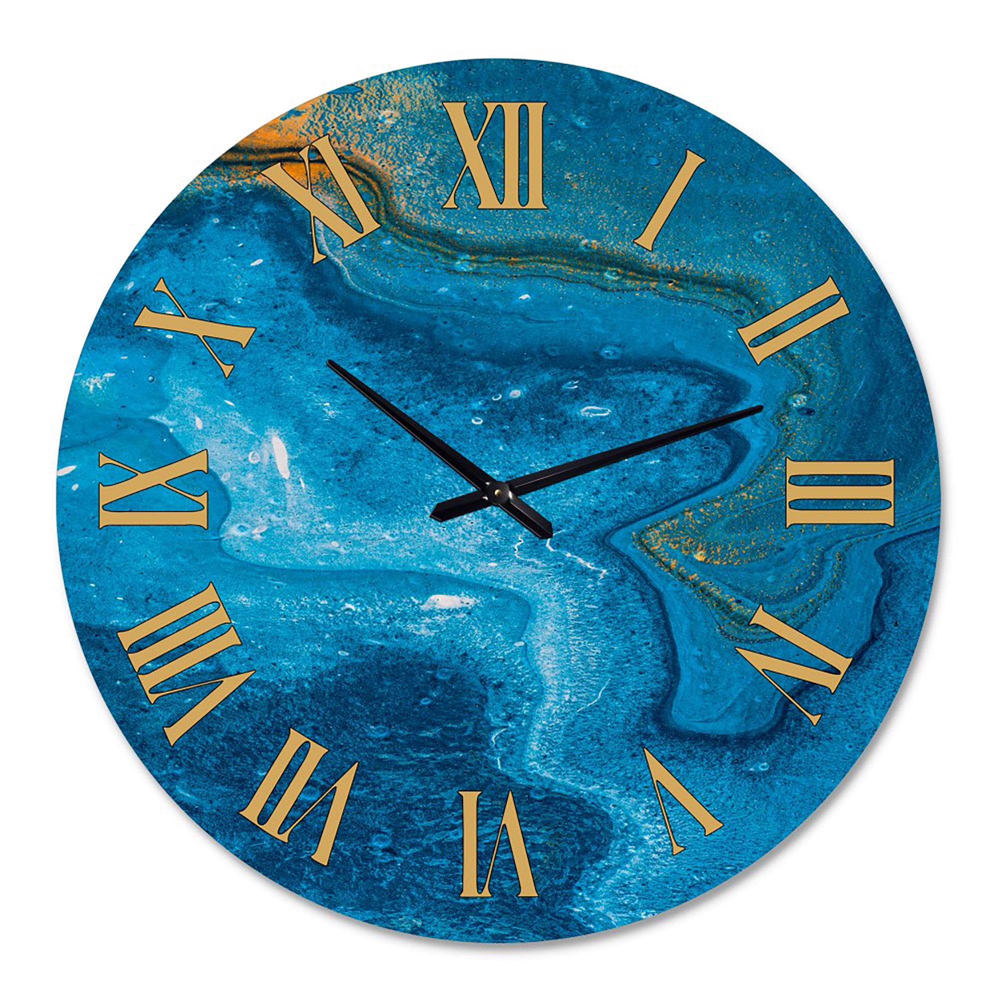 Designart 1 in Quartz Modern/Contemporary Wall Clock