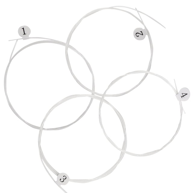 Ukulele String, High End Ukelele Strings Replacement 4Pcs For Guitar For Ukulele