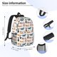 thumbnail image 5 of Disketp Dogs Pug Mochila Escolar de 15 Pulgadas, Mochila Ligera para Estudiantes, Viajes y Trabajo, Cómoda y Resistente para el Uso Diario, 5 of 6