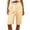 Yellow, variant on Tnhcen Women's High Waisted Wide Leg Knee Length Shorts Casual Linen Blend Pocketed Elastic Waist Summer Beach Vacation Plus Size Shorts S-3XL
