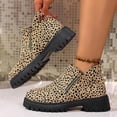 thumbnail image 4 of Pandaie Ankle Boots for Women Chunky Low Heel Chelsea Short Booties 2025 Lug Sole Outdoor Fall Boot Non Slip Walking Casual Shoes Yellow 9, 4 of 8