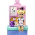 thumbnail image 2 of Barbie Pediatrician Playset, Brunette Doll, 2 of 6