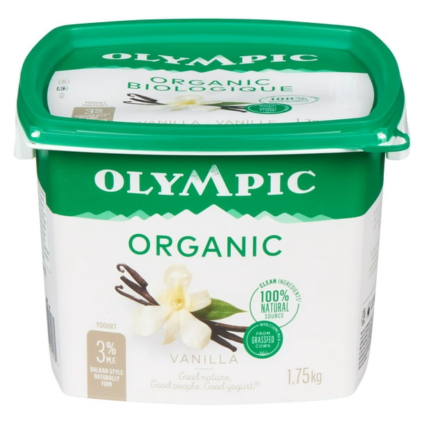 Olympic Yogourt Biologique à la Vanille 3 % 1,75 kg
