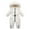 White, variant on XIMIN Baby Boy Girl Snowsuit Toddler Winter Girl Jacket Coat Snow Ski Suit Clothes Hooded Jumpsuit Romper Coat Outwear Kid Snow Suits Outfits