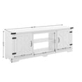 thumbnail image 3 of Farmhouse TV Stand for 70 Inch TV, Wood Media Console Storage Cabinet With Open Shelves, Console Table And Media Furniture For Living Room, 64.8"Wx15.67"Dx24.29"H, 3 of 9