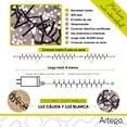 thumbnail image 3 of Luces de Navidad Artego Serie 300 LED CLUSTER Alta Densidad Interior Exterior 8 Modos, 3 of 8