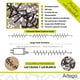 thumbnail image 3 of Luces de Navidad Artego Serie 300 LED CLUSTER Alta Densidad Interior Exterior 8 Modos, 3 of 8