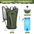 thumbnail image 4 of Maelstrom Running Hydration Vest, Hiking Backpack with 2L Water Bladder for Cycling Rave for Men Women, 4 of 7