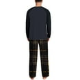 thumbnail image 7 of purcolt Mens Pajamas Set Long Sleeve Soft Pajamas for Men Sleepwear Pjs 2 Piece Lounge Sets Comfy Nightwear with Pockets S-3XL, 7 of 7