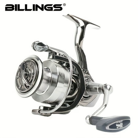 BILLINGS Series 5.5:1 Gear Ratio 12+1BB 18LB Max Drag CNC Rocker Spinning Fishing Reel For Freshwater Saltwater