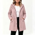 thumbnail image 5 of Girls Waterproof Jacket Coats Long Sleeve Hooded Outdoor Outwear Lining Interchange Jacket, 5 of 8