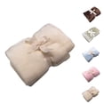 thumbnail image 3 of Bearachild El mejor regalo, manta de lujo de lana de franela, manta acogedora de felpa para cama, sofá, silla, sofá Juegos de cama rosado Bearachild JJ25454-02, 3 of 6