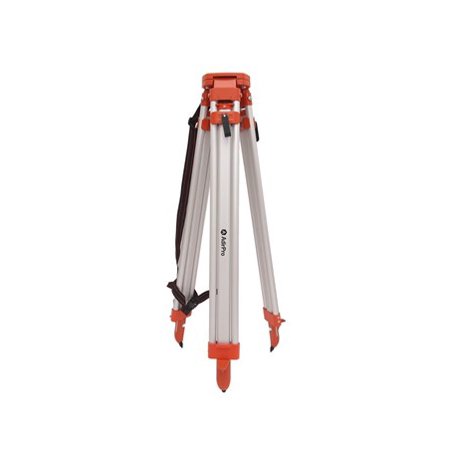 Aluminum Orange Universal Contractor's Tripod, Flat Head