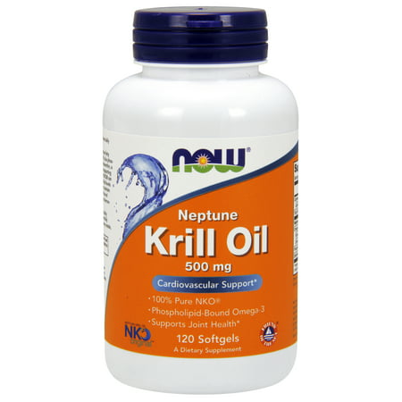 NOW Supplements, Neptune Krill Oil, Phospholipid-Bound Omega-3, 120