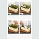 thumbnail image 4 of Kit De Elaboración 5 Piezas De Plástico De Diferentes Formas Rodillo Incluye Tenedor Y Espátula Adecuado Para Principiantes Kimbap() Blanco, 4 of 4