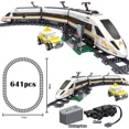 thumbnail image 4 of LP 02015 Train Station Building with Taxi and Rail Track Pieces Bus Station Compatible 60050 Toys for children Gift Q0624, 4 of 6