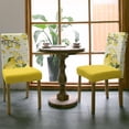 thumbnail image 3 of Stretch Dining Chair Covers Set of 6, Lemon Tree Summer Gnome Yellow Removable Dining Chair Protector Slipcovers for Kitchen Party Restaurant, 3 of 6