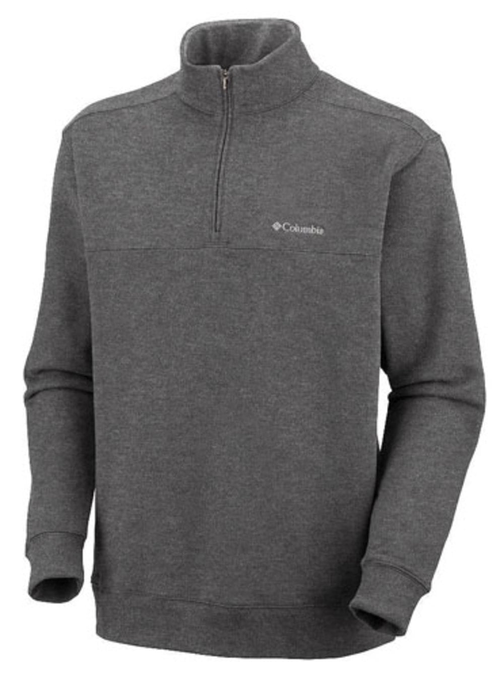 columbia black great hart mountain ii half zip sweatshirt