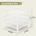 thumbnail image 2 of Sweater Drying Rack, 4-Layer Stackable Flat Clothes Drying Rack, Laundry Drying Rack, Mesh Air Dryer, Portable Dry Rack for Indoor & Outdoor, 2 of 4