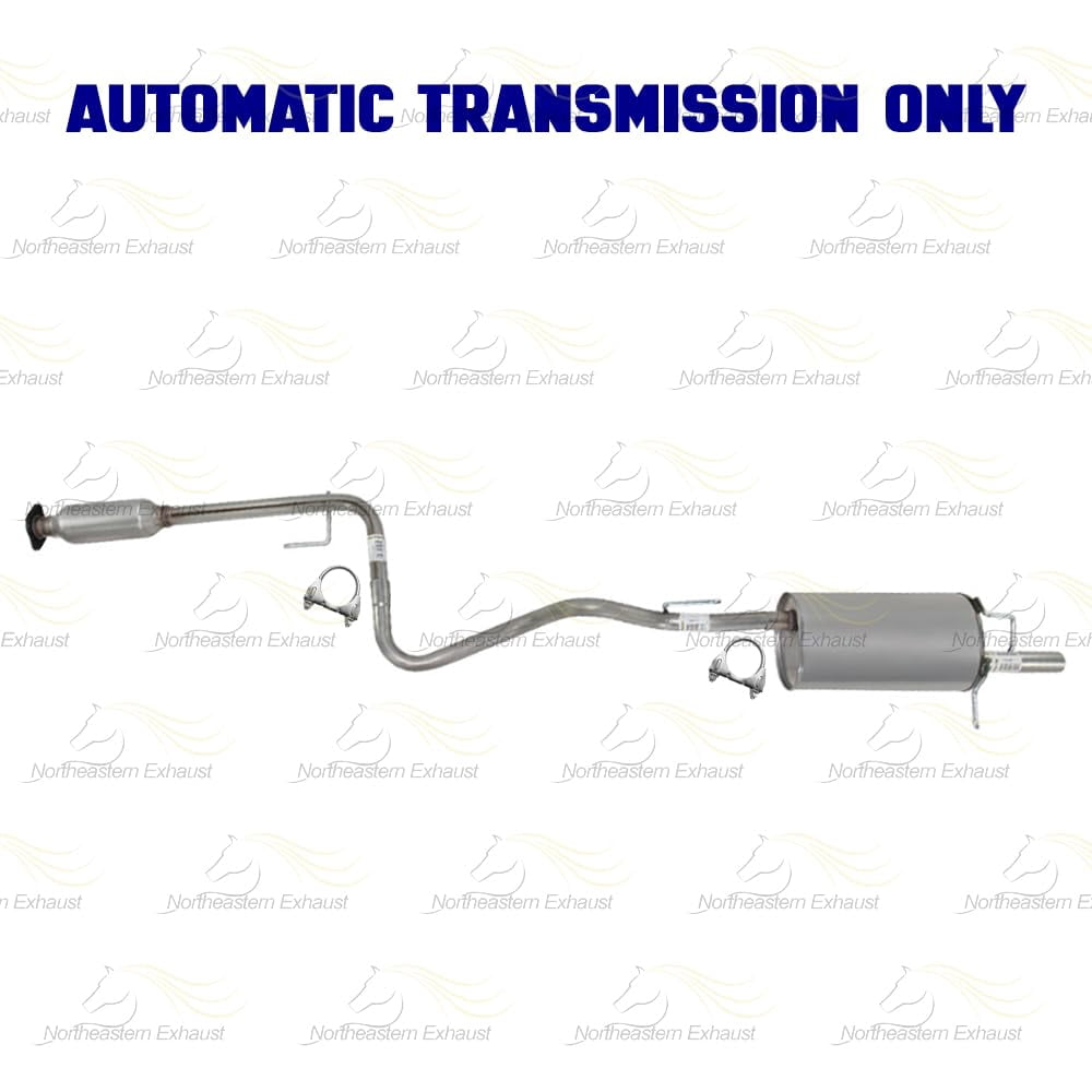 Northeastern Exhaust | Stainless Steel Catalytic, Resonator & Rear Muffler Kit Fits 2006-2007 Chevrolet HHR 2.2L - Direct Fit with EPA-Approved