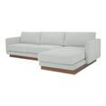 thumbnail image 2 of Moe's Home Collection Vernon Sectional Fabric Gray, 2 of 5