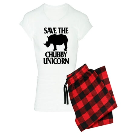 

CafePress - Save The Chubby Unicorn - Women s Light Pajamas