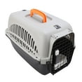 thumbnail image 2 of Portador De Mascotas De Plástico, Portador De Viajes De Perros Portátiles Para Mascotas Medianas Pequeñas Con Amplio Espacio, Diseño Fácil De Limpiar, Diseño Liviano,, 2 of 7