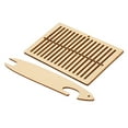 thumbnail image 3 of Belt Weaving Loom Kit, Gifts 2 Pcs Soft Color Improve Concentration Easy To Install Weaving Loom Kit  For Office, 3 of 7