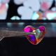 thumbnail image 3 of Arte de uñas 3D plano con corazón de cristal, uñas decoradas con joyas de brillo de diamantes de imitación de diamantes Adepaton Uñas Postizas y Decoración, 3 of 5